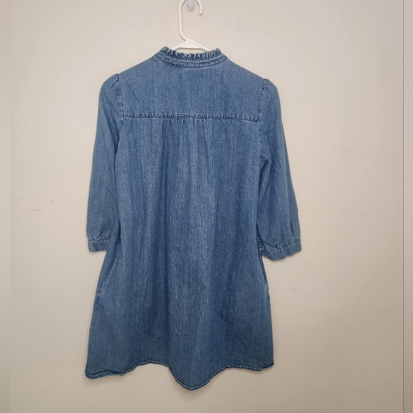 Women's Lalavon Denim Dress Sz XS - Picture 3 of 10